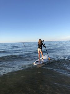 water surfing