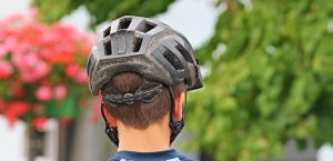 wear a bike helmet